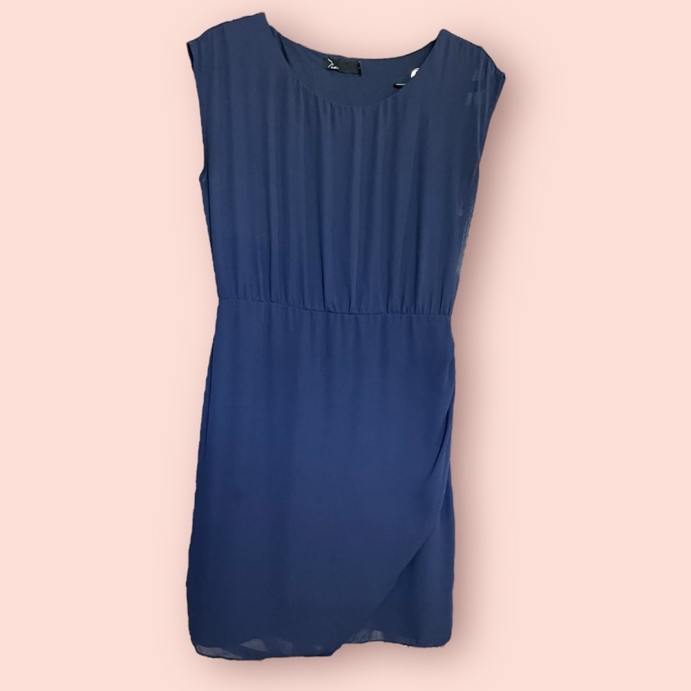 Noir navy mini dress EUC